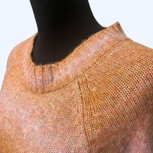 Cozy Orange and Pink Knit Maurice’s Sweater